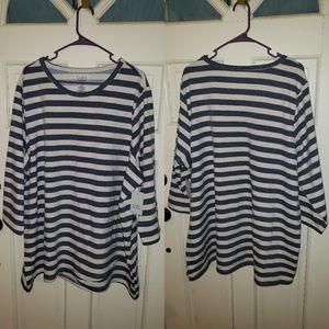 Croft & Barrow 3/4 Sleeve Top